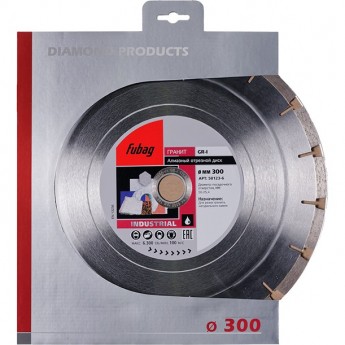 Алмазный отрезной диск FUBAG GR-I D300 Алмазный отрезной диск FUBAG GR-I D300