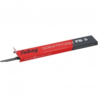 Электрод сварочный с рутиловым покрытием FUBAG FB 3 (0.9 кг; 2.5 мм) Электрод сварочный с рутиловым покрытием FUBAG FB 3 (0.9 кг; 2.5 мм)