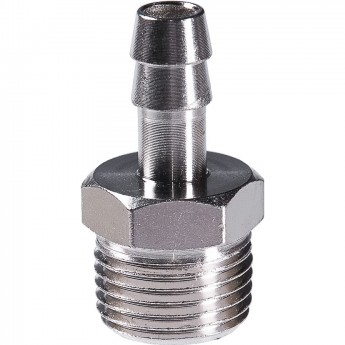 Переходник FUBAG 1/2"М на елочку 10мм с обжимным кольцом 10x15мм Переходник FUBAG 1/2"М на елочку 10мм с обжимным кольцом 10x15мм