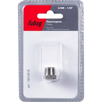 Переходник FUBAG 3/8"M на 1/8"F_блистер 1 шт. Переходник FUBAG 3/8"M на 1/8"F_блистер 1 шт.