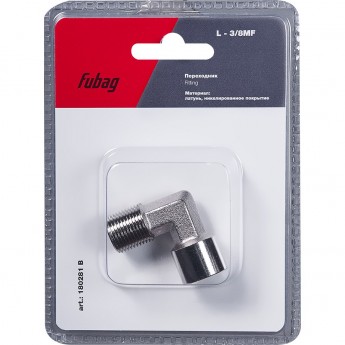 Переходник FUBAG L - 3/8"MF_блистер 1 шт 180281B Переходник FUBAG L - 3/8"MF_блистер 1 шт 180281B