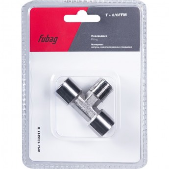 Переходник FUBAG T - 3/8"FFM_блистер 1 шт Переходник FUBAG T - 3/8"FFM_блистер 1 шт
