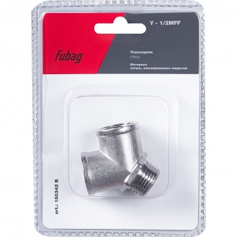 Переходник FUBAG Y - 1/2"MFF_блистер 1 шт Переходник FUBAG Y - 1/2"MFF_блистер 1 шт