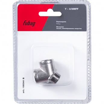 Переходник FUBAG Y - 3/8"MFF_блистер 1 шт Переходник FUBAG Y - 3/8"MFF_блистер 1 шт