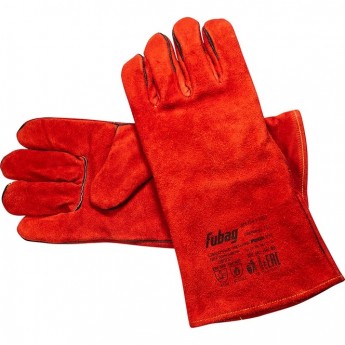 Сварочные краги FUBAG на подкладке красные FWGN 10R